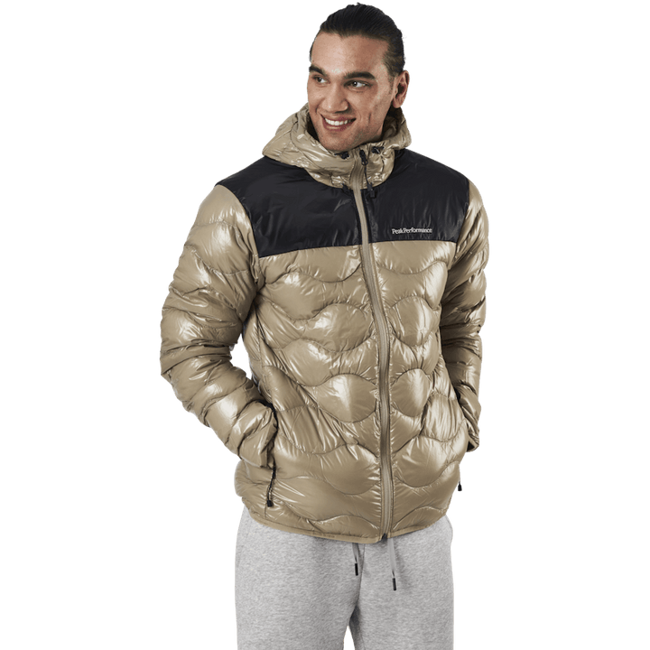 Helium Glacier Hood Jacket Beige