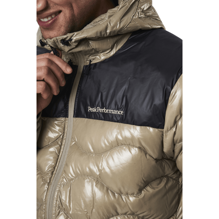 Helium Glacier Hood Jacket Beige