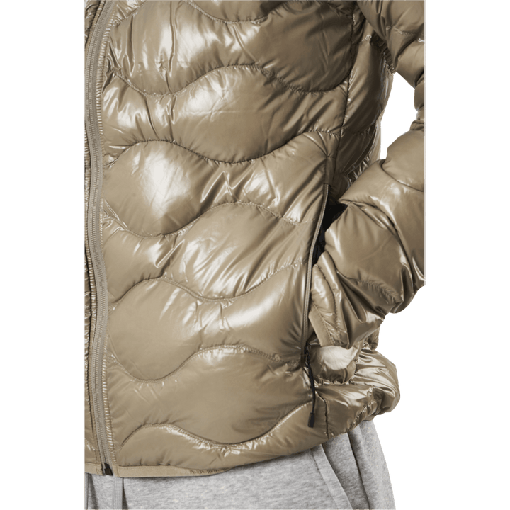 Helium Glacier Hood Jacket Beige