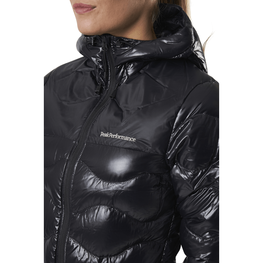 Helium Glacier Hood Jacket Black