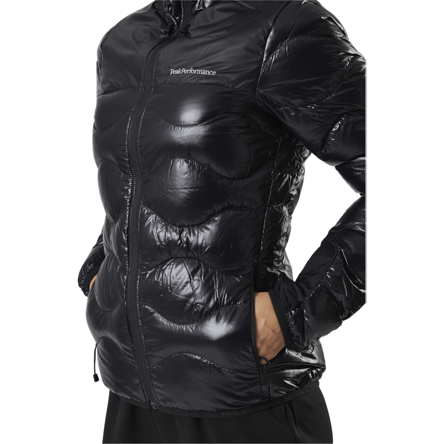 Helium Glacier Hood Jacket Black