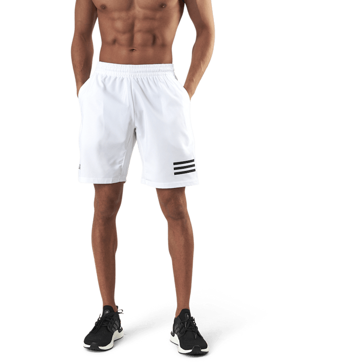 Club 3-Streifen-Shorts Weiß/Schwarz