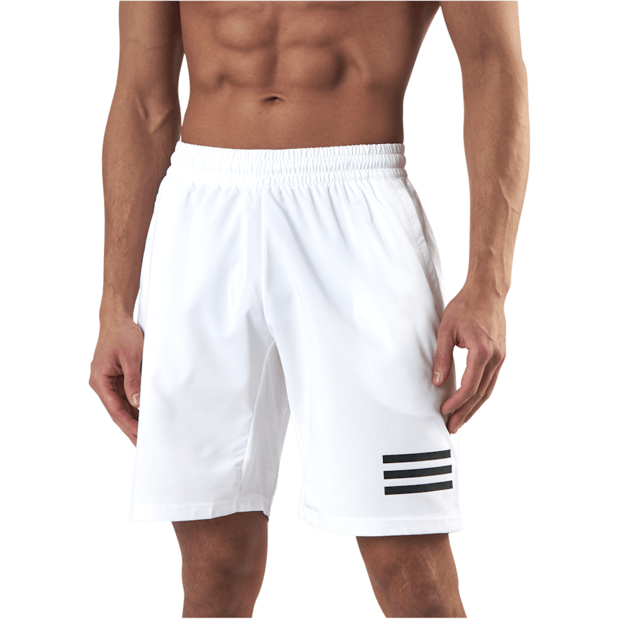Club 3-Streifen-Shorts Weiß/Schwarz