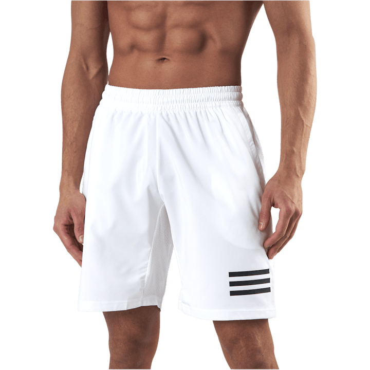 Club 3-Streifen-Shorts Weiß/Schwarz