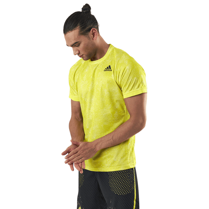 Freelift T-Shirt Primeblue Heat Yellow