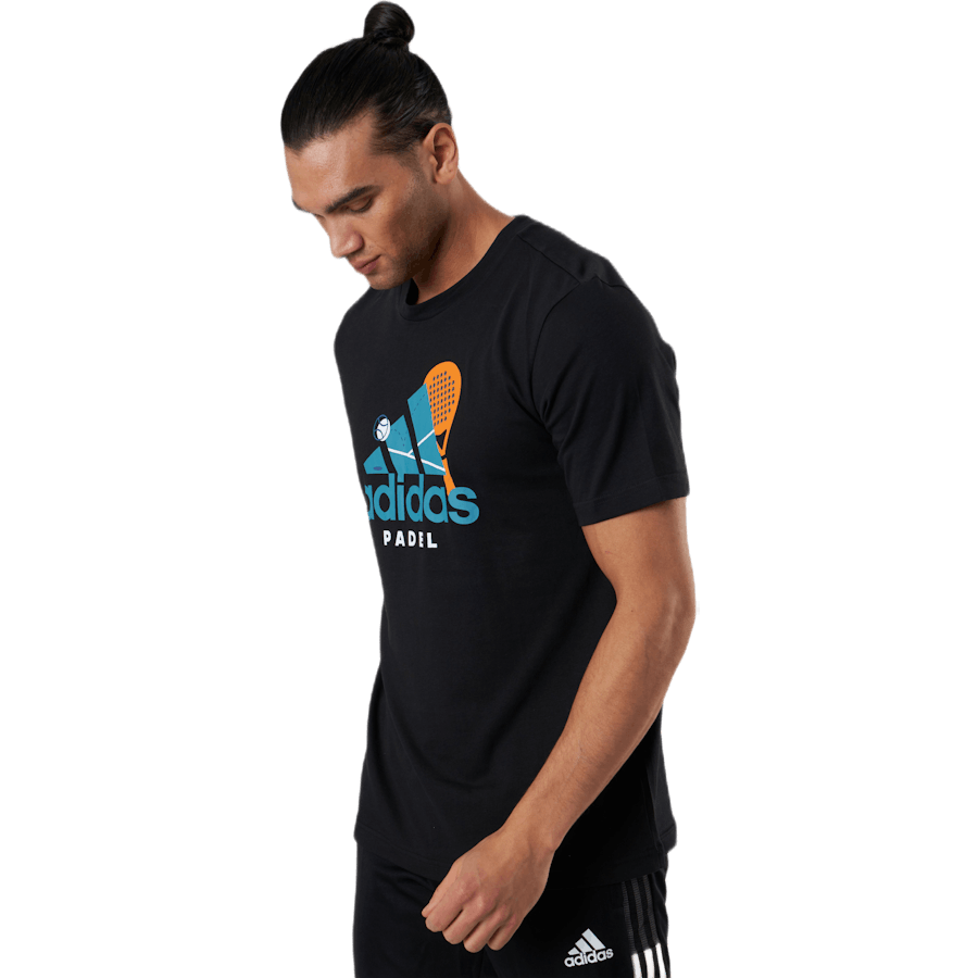 Padel Graphic Logo Black
