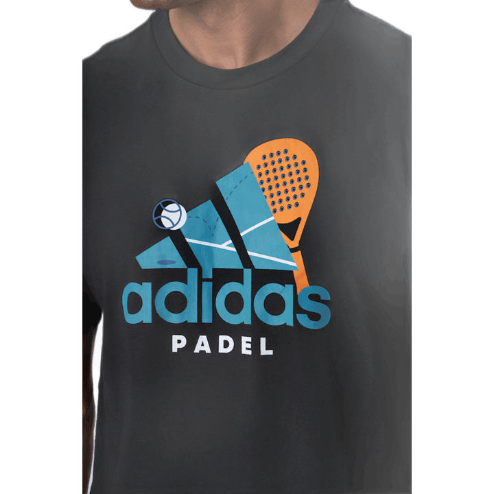 Padel Graphic Logo Black