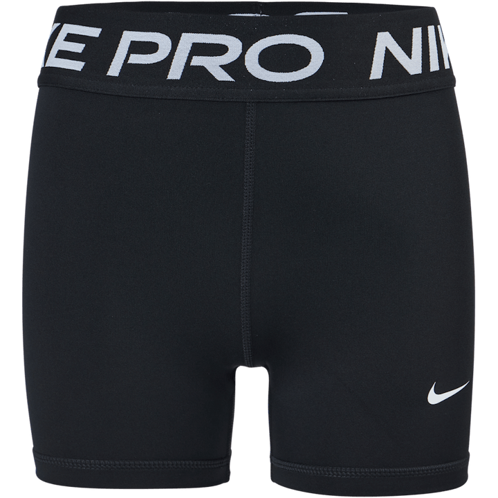 Nike Pro Big Kids' (Girls') Shorts BLACK/WHITE