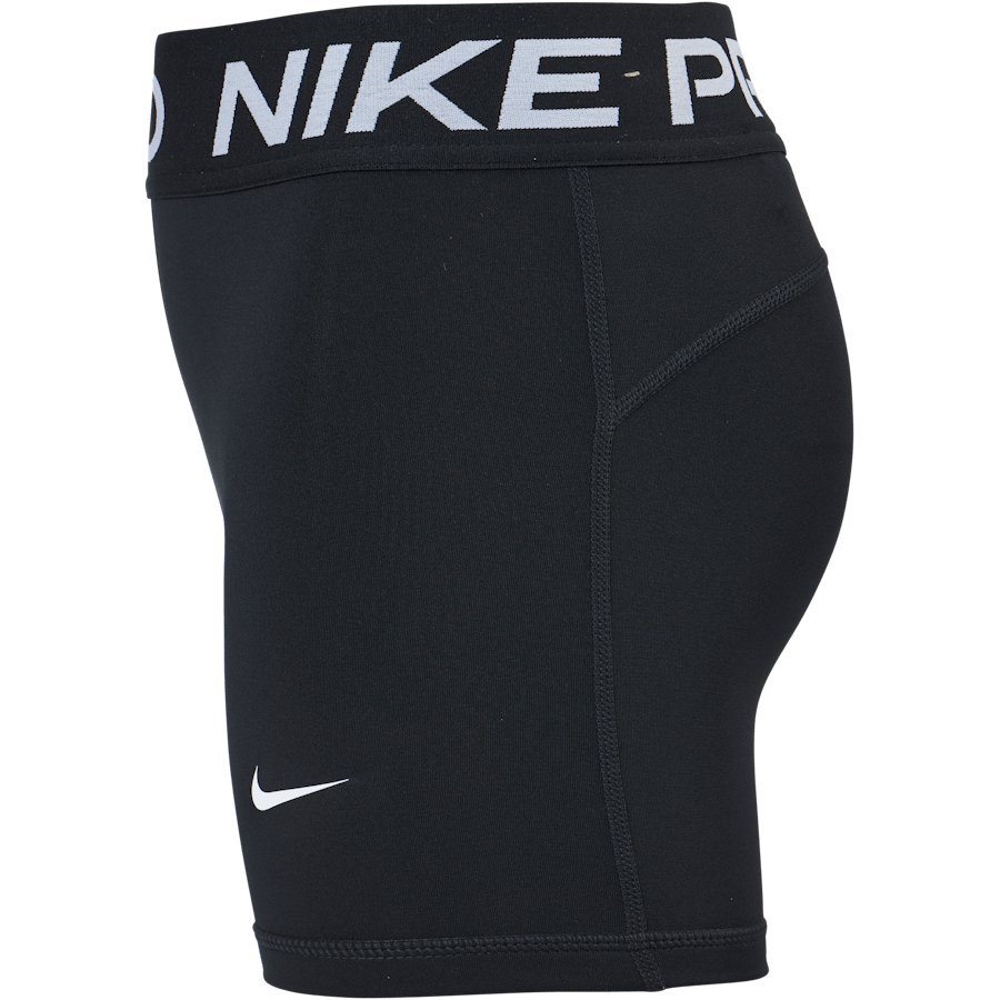 Nike Pro Big Kids' (Girls') Shorts BLACK/WHITE