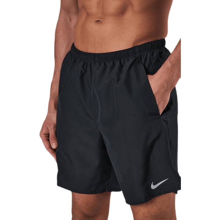Challenger Short 7" 2-em-1 Preto/Prata