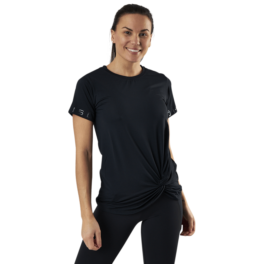 Jolie Knot Tee Black