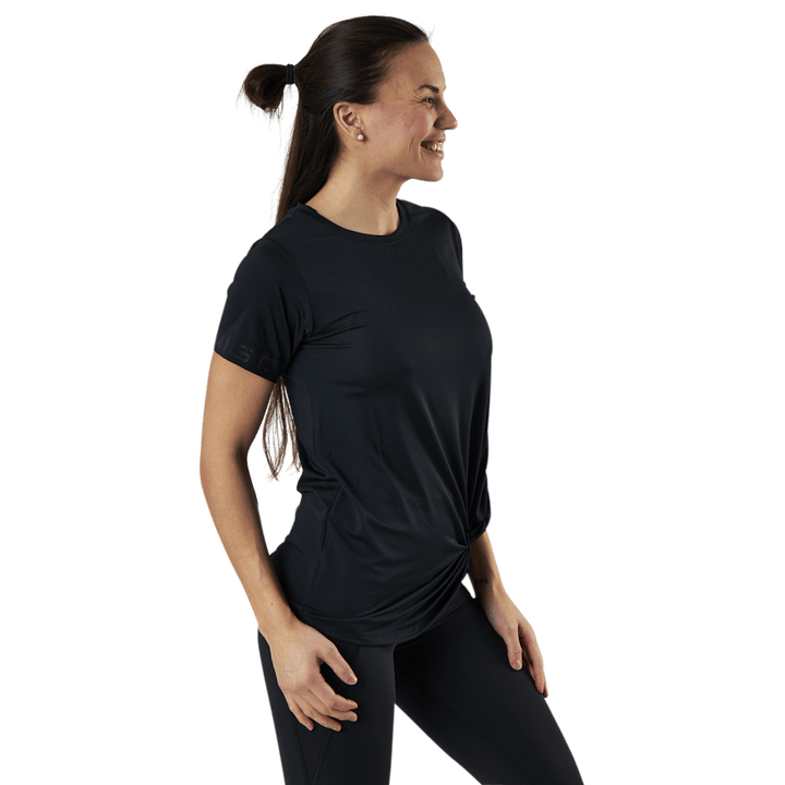 Jolie Knot Tee Black