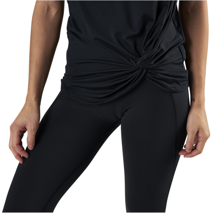 Jolie Knot Tee Black