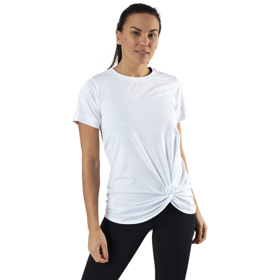 Jolie Knot Tee White