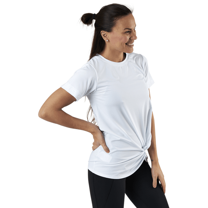 Jolie Knot Tee White