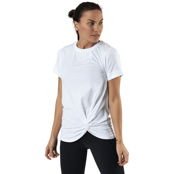 Jolie Knot Tee White