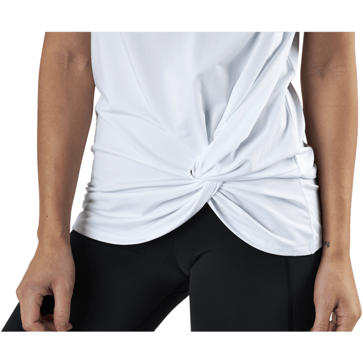 Jolie Knot Tee White