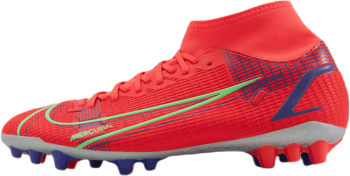 Mercurial Superfly 8 Academy AG Silver/Red
