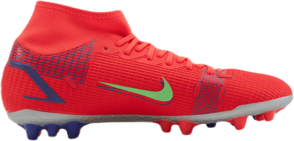 Mercurial Superfly 8 Academy AG Silver/Red