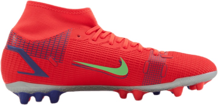 Mercurial Superfly 8 Academy AG Silver/Red
