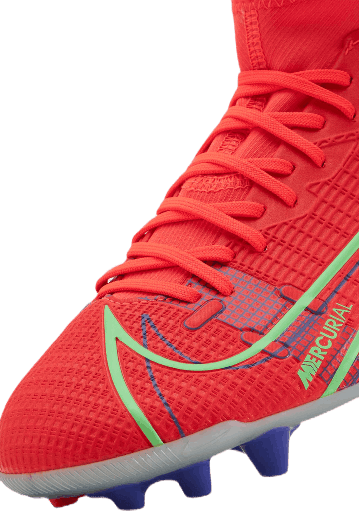 Mercurial Superfly 8 Academy AG Silver/Red