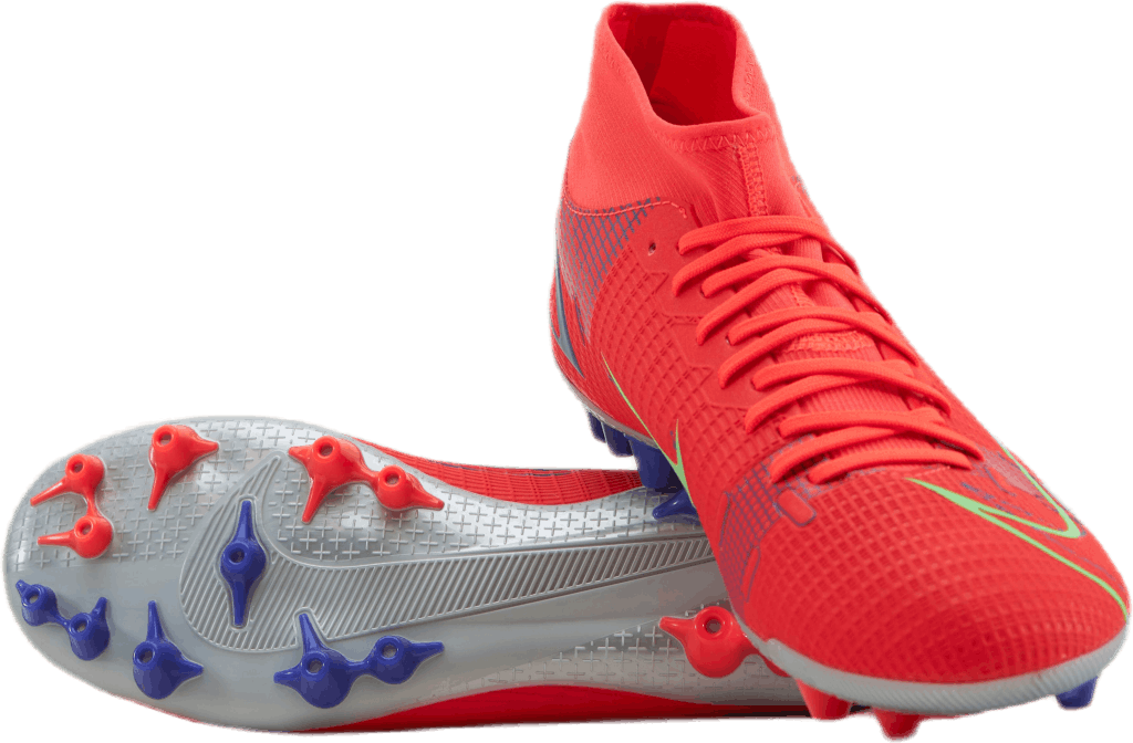 Mercurial Superfly 8 Academy AG Silver/Red