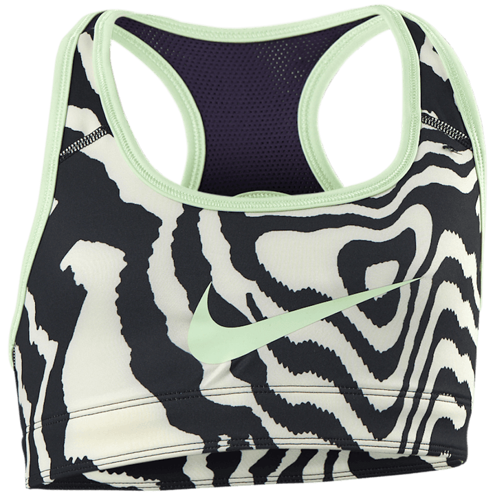 Junior Swoosh AOP Reversible Bra Green