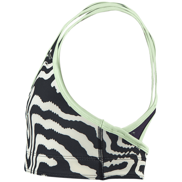 Junior Swoosh AOP Reversible Bra Green