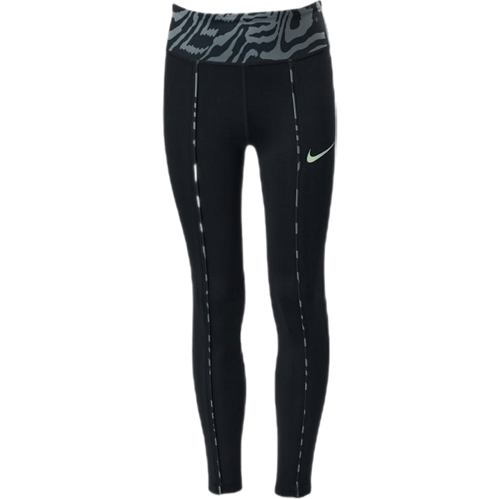Junior One Tight AOP Black