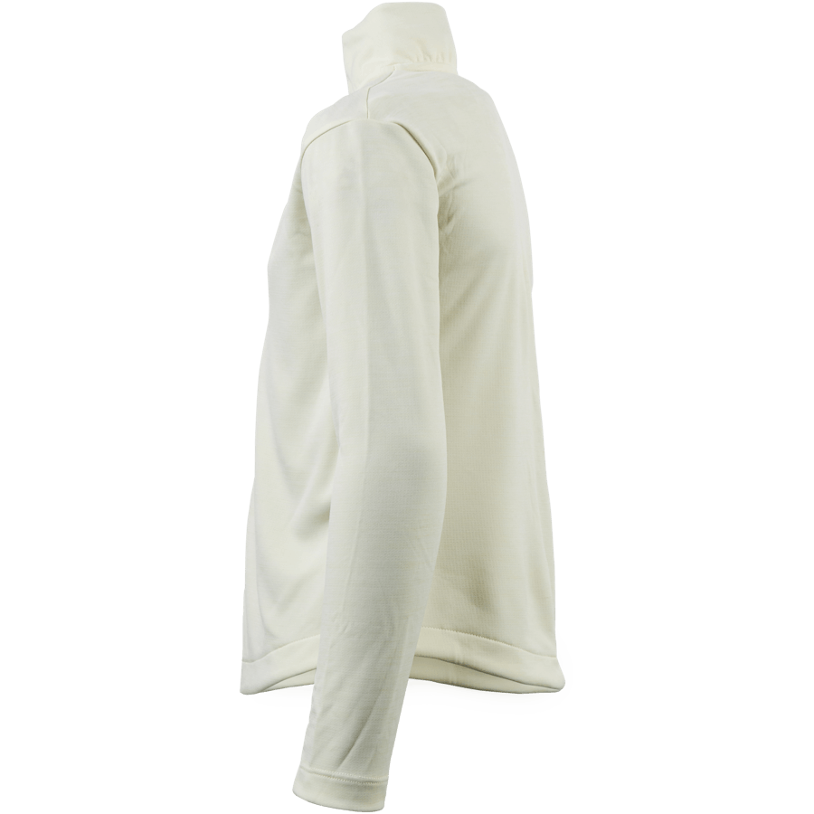 Half Zip Running Junior White