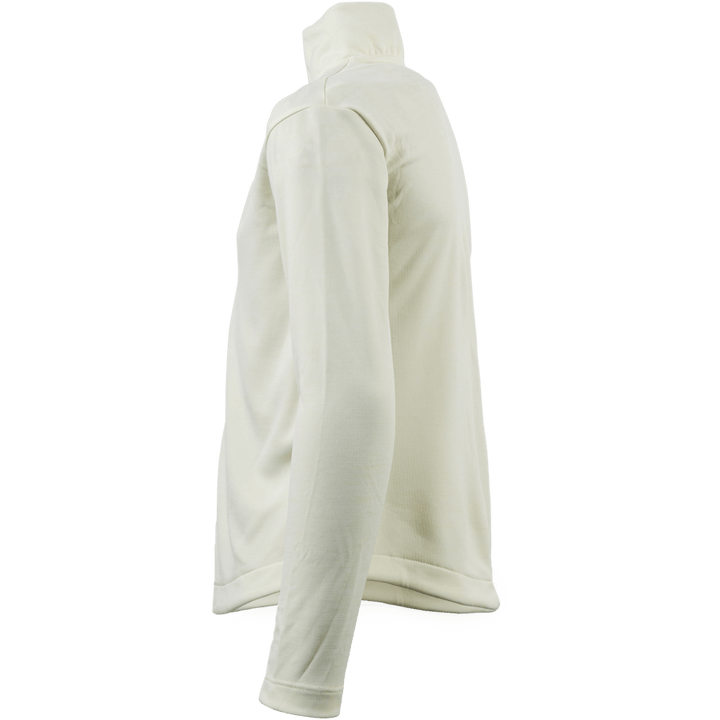Half Zip Running Junior White