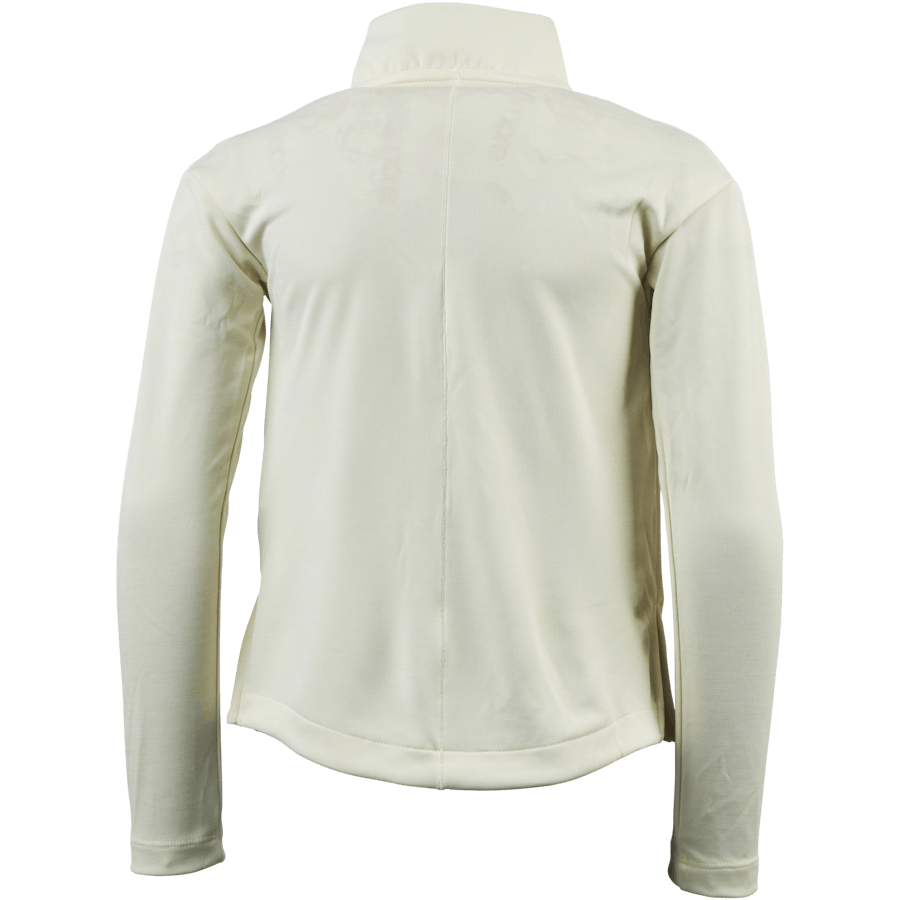Half Zip Running Junior White