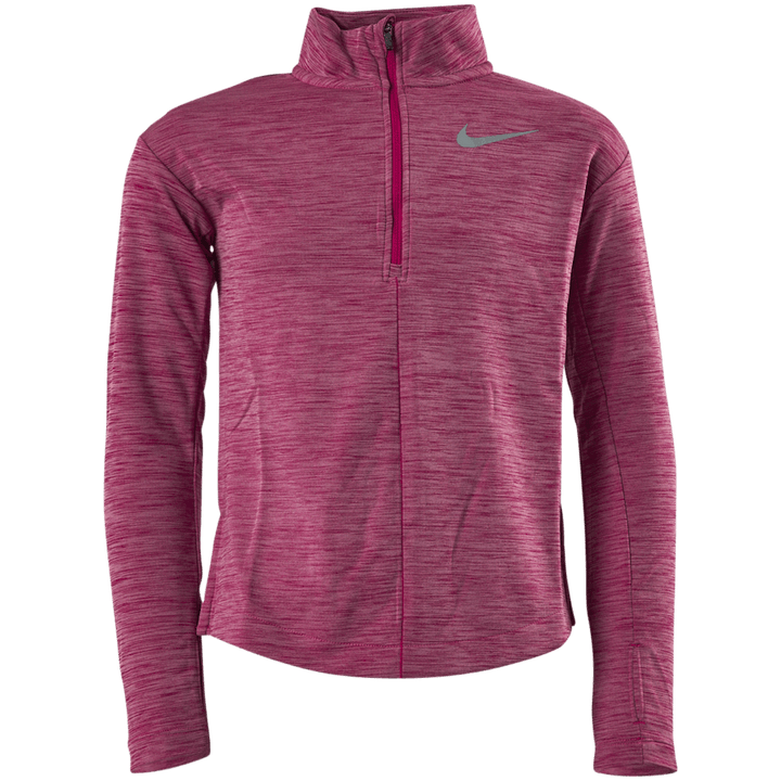 Half Zip Running Junior Purple