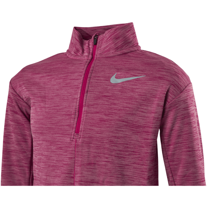 Half Zip Running Junior Purple