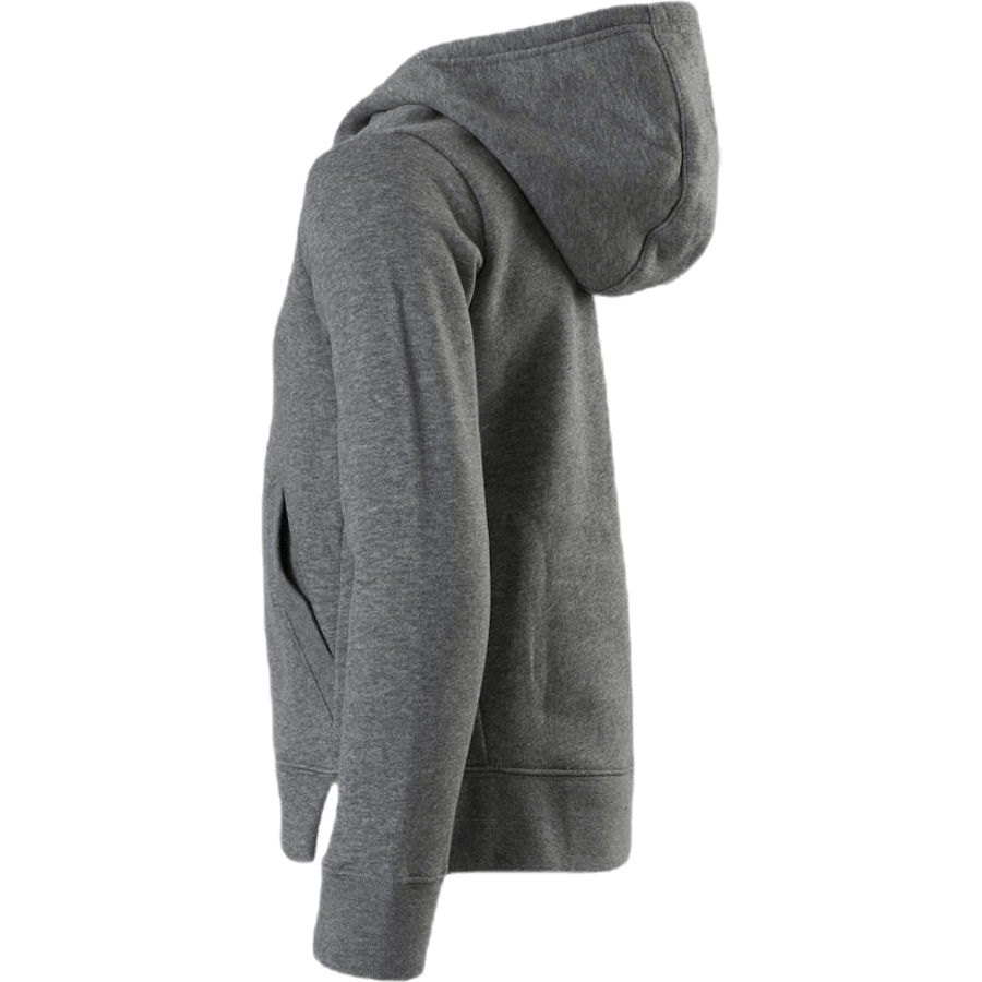Girls Big Logo Pullover Grey/Yellow