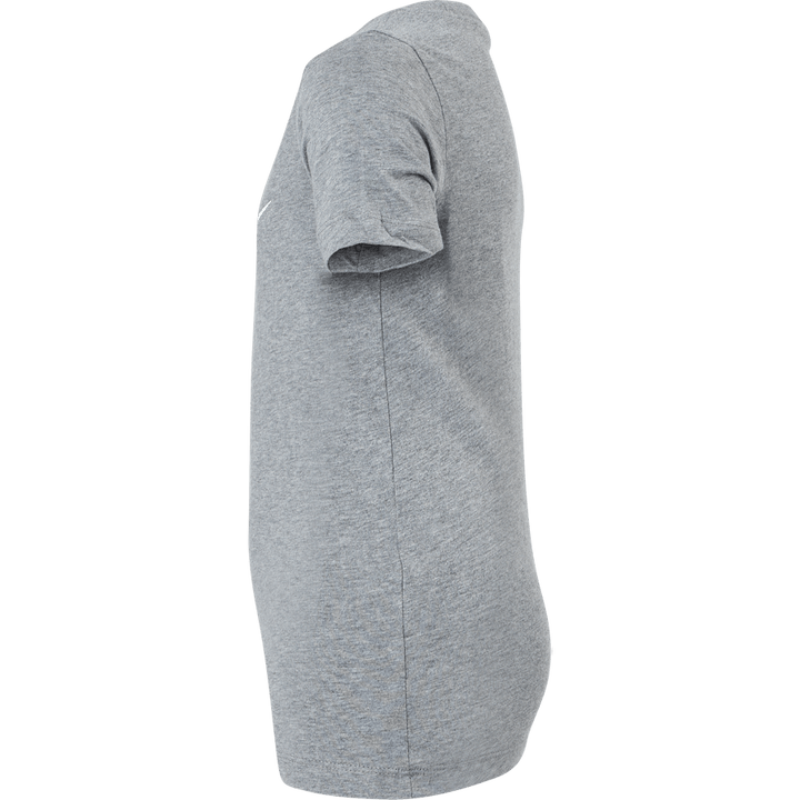 Sportswear Big Kids' Cotton T-Shirt CARBON HEATHER/WHITE