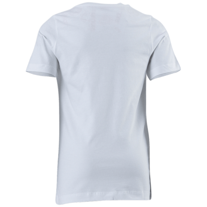 Sportswear Big Kids' Cotton T-Shirt WHITE/OBSIDIAN/UNIVERSITY RED