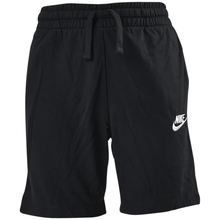 Sportswear Big Kids' (Boys') Jersey Shorts BLACK/WHITE/WHITE