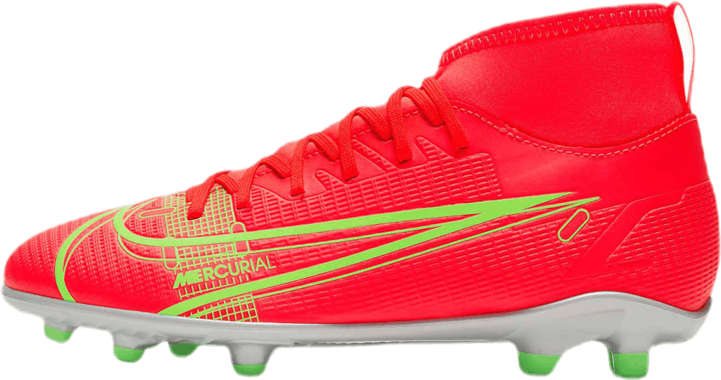 Superfly 8 Club FG/MG Silver/Red
