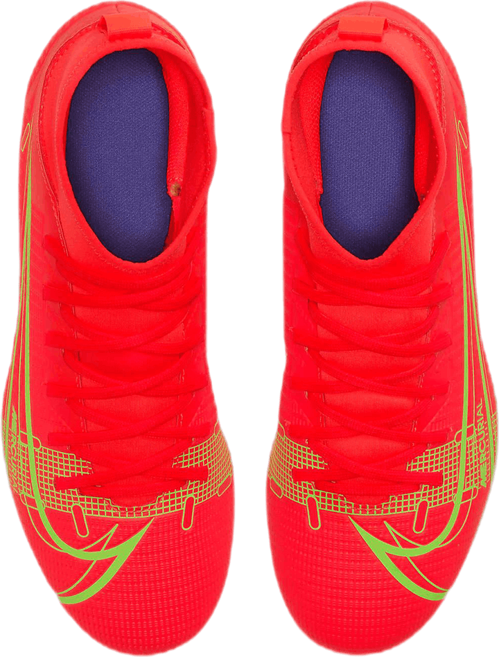 Superfly 8 Club FG/MG Silver/Red