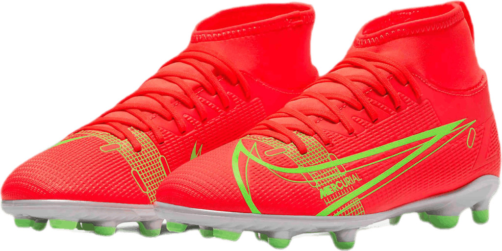 Superfly 8 Club FG/MG Silver/Red