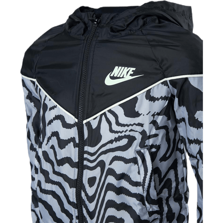 NSW Windrunner AOP Jacket Black