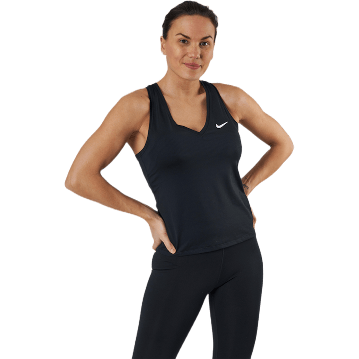 NikeCourt Victory Women's Tennis Tank BLACK/WHITE