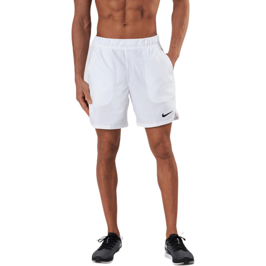 NikeCourt Dri-FIT Victory Men's 7" Tennis Shorts WHITE/BLACK