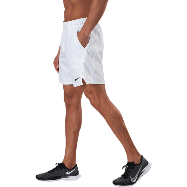 NikeCourt Dri-FIT Victory Men's 7" Tennis Shorts WHITE/BLACK