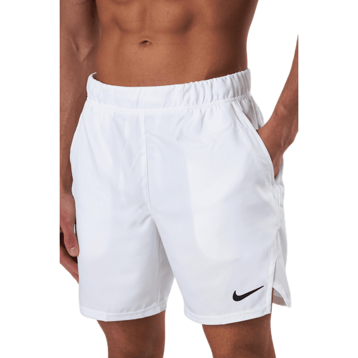 NikeCourt Dri-FIT Victory Men's 7" Tennis Shorts WHITE/BLACK