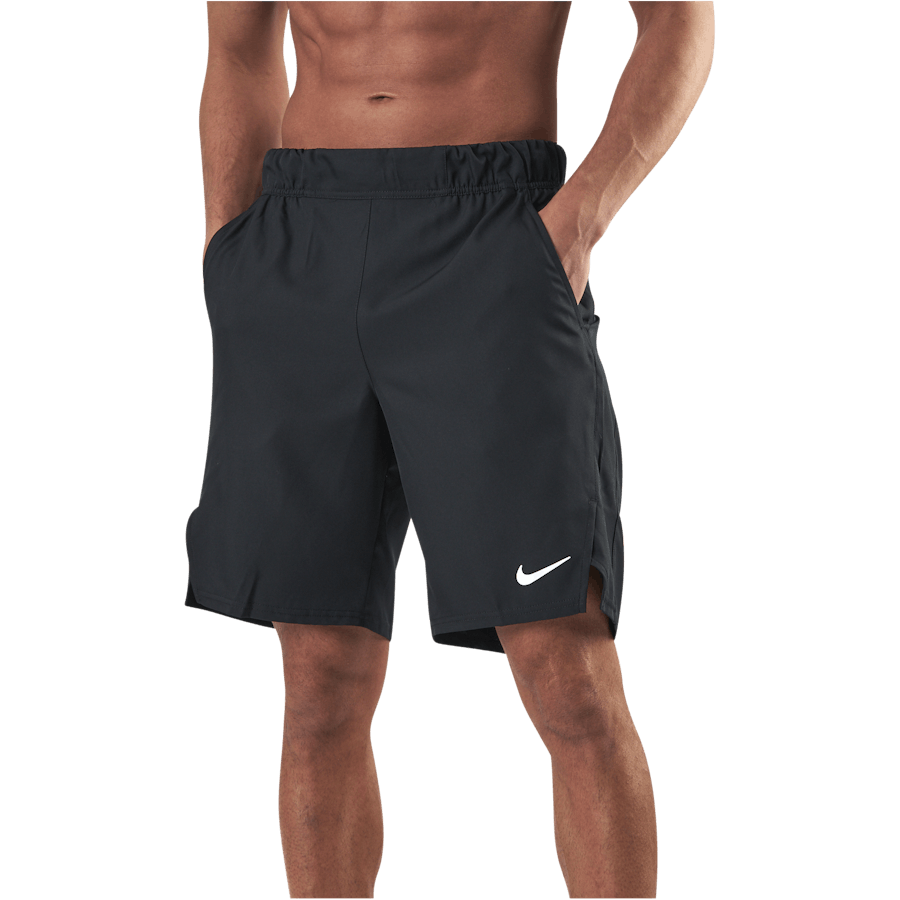 NikeCourt Dri-FIT Victory Men's 9" Tennis Shorts BLACK/WHITE