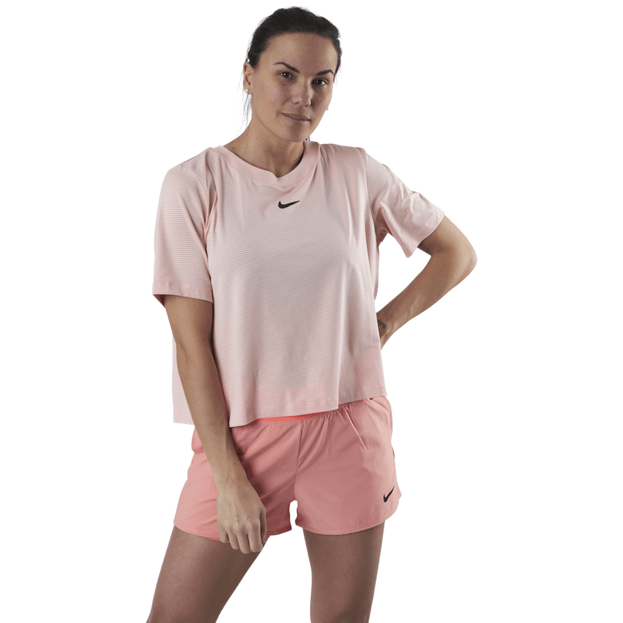 Court Advantage Top SS Orange/Svart