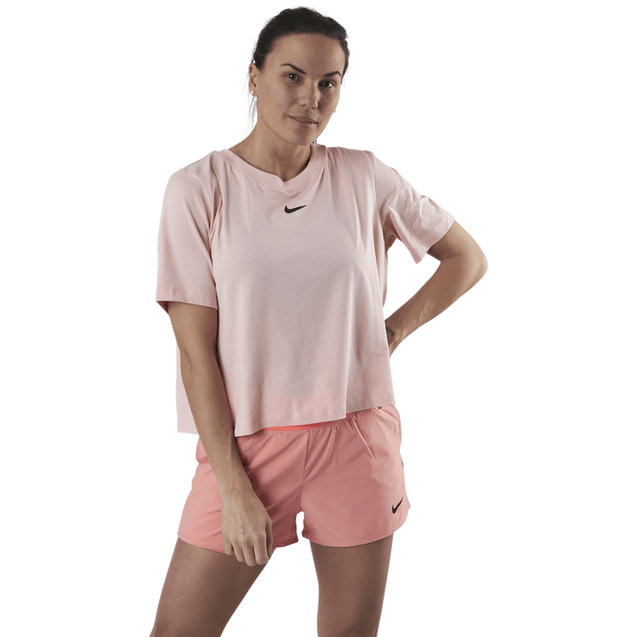 Court Advantage Top SS Orange/Svart