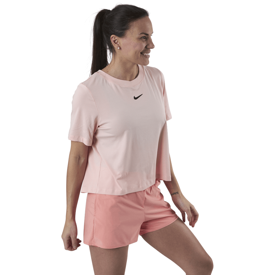 Court Advantage Top SS Orange/Svart